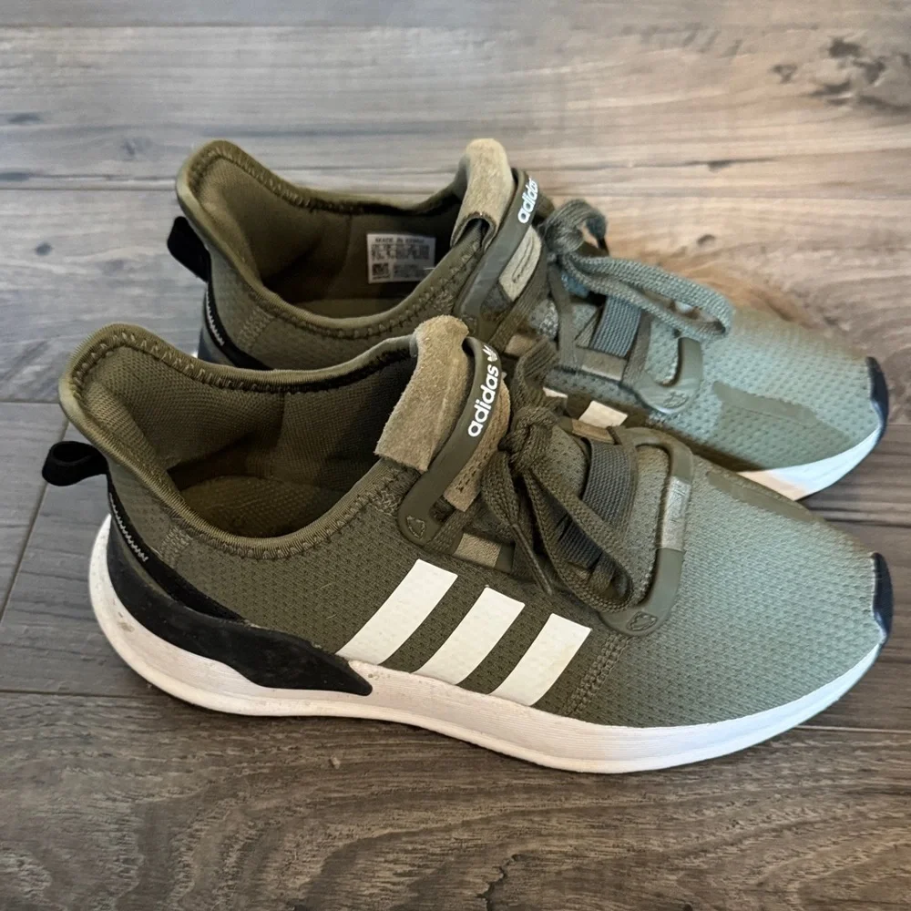 Adidas Olive Green Sneakers